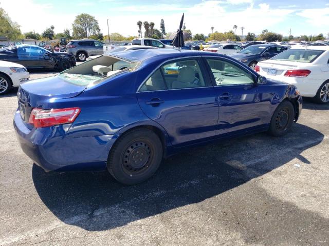 4T4BE46K08R027019 - 2008 TOYOTA CAMRY CE BLUE photo 3