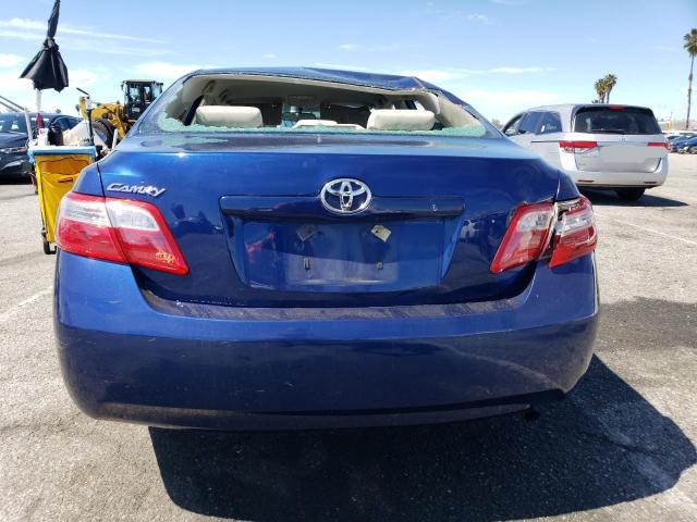 4T4BE46K08R027019 - 2008 TOYOTA CAMRY CE BLUE photo 6