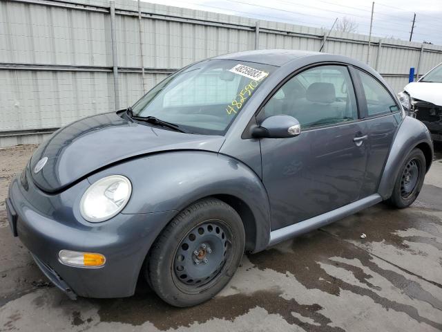 3VWBK31C24M404740 - 2004 VOLKSWAGEN NEW BEETLE GL 石墨色 照片 1
