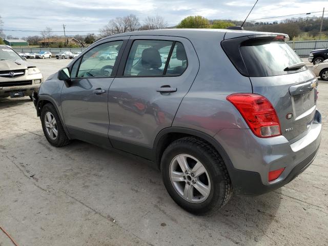 3GNCJKSB6LL198618 - 2020 CHEVROLET TRAX LS GRAY photo 2