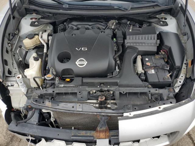 1N4AA5AP4AC852139 - 2010 NISSAN MAXIMA S SILVER photo 11