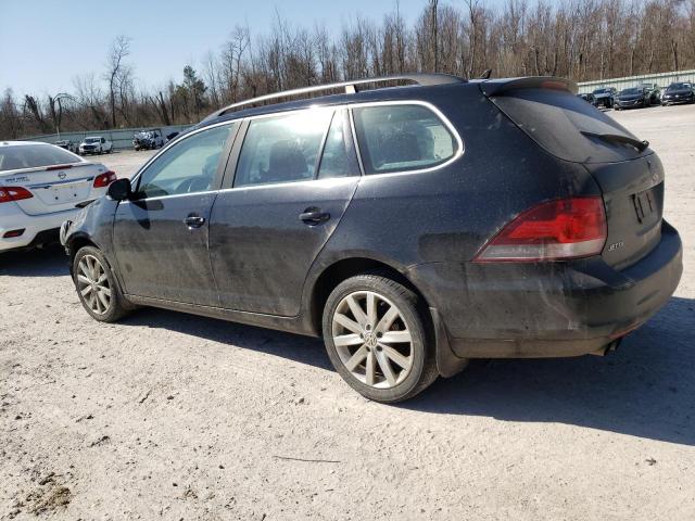 3VWPL7AJ8EM604838 - 2014 VOLKSWAGEN JETTA TDI BLACK photo 2