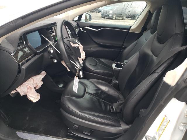 5YJSA1H2XEFP68336 - 2014 TESLA MODEL S 白色 照片 7