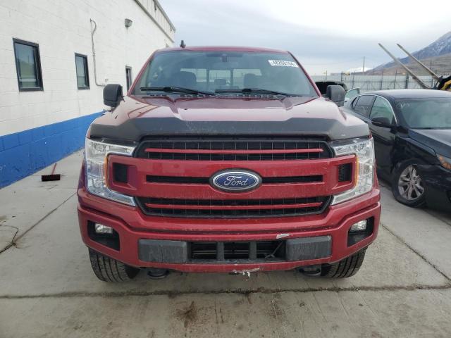 1FTEW1E4XKFA81563 - 2019 FORD F150 SUPERCREW RED photo 5