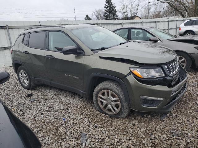 3C4NJCAB0HT668237 - 2017 JEEP COMPASS SPORT GREEN photo 4