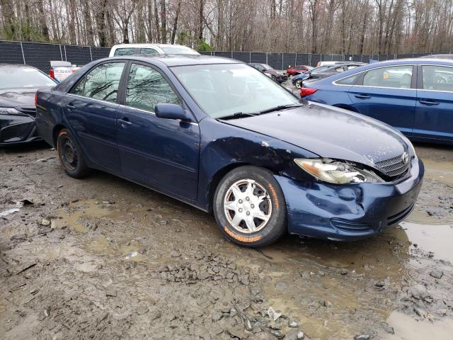 4T1BE32K04U319211 - 2004 TOYOTA CAMRY LE BLUE photo 4