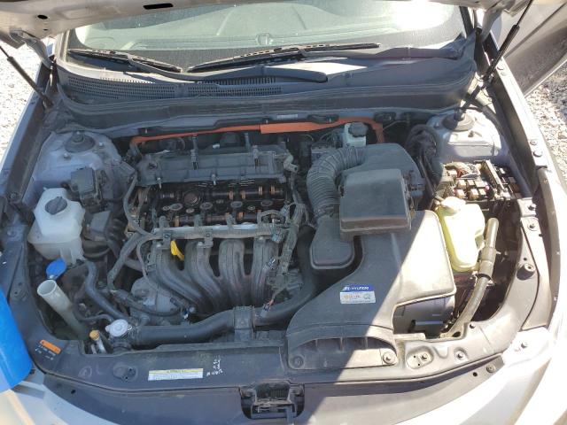 KMHEC4A47BA007624 - 2011 HYUNDAI SONATA HYBRID SILVER photo 11