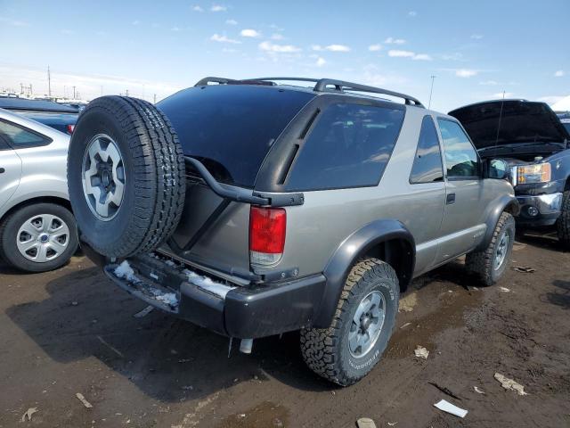 1GNCT18W01K115679 - 2001 CHEVROLET BLAZER BEIGE photo 3