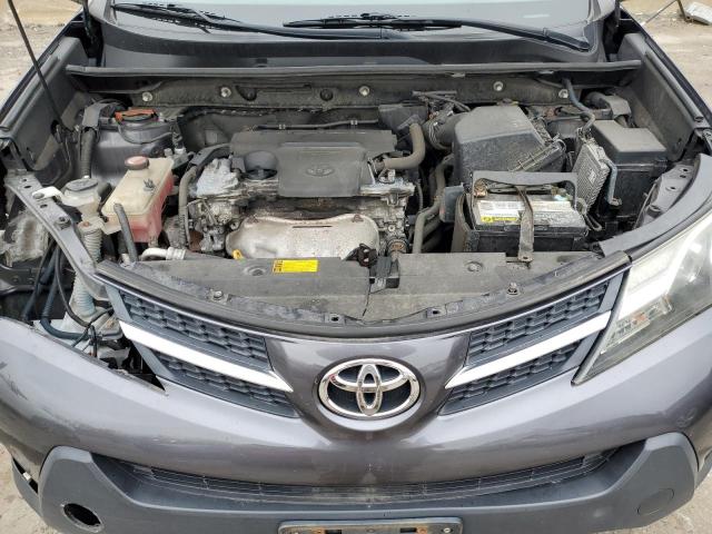 JTMBFREV8EJ007165 - 2014 TOYOTA RAV4 LE BROWN photo 11