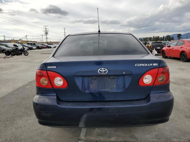 JTDBR32E370106509 - 2007 TOYOTA COROLLA CE BLUE photo 6