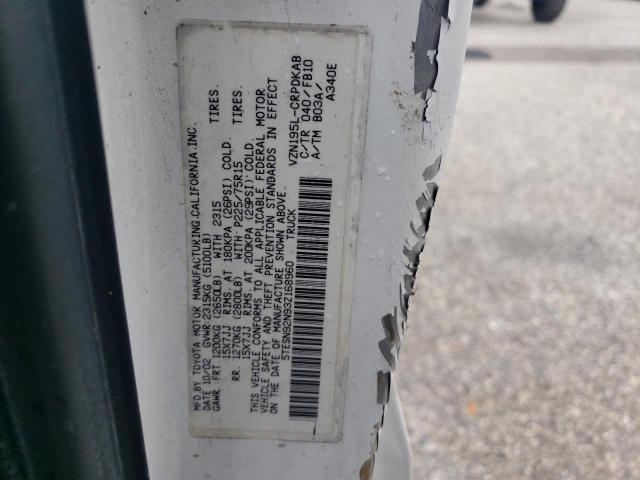 5TESN92N93Z168960 - 2003 TOYOTA TACOMA XTRACAB PRERUNNER თეთრი ფოტო 12