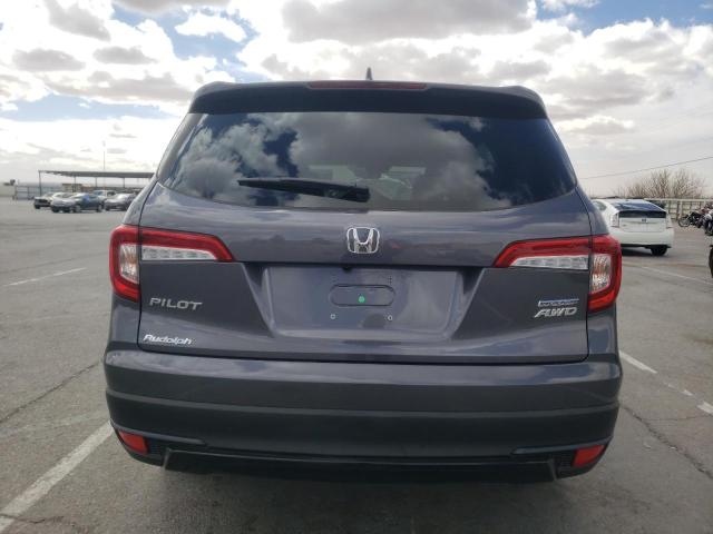 5FNYF6H2XNB092737 - 2022 HONDA PILOT SE GRAY photo 6