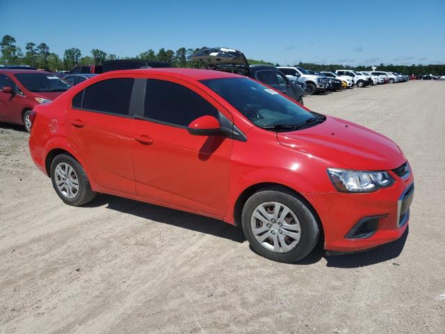 1G1JB5SH1H4130672 - 2017 CHEVROLET SONIC LS 红色 照片 4