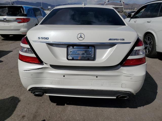 WDDNG71X09A271918 - 2009 MERCEDES-BENZ S 550 WHITE photo 6