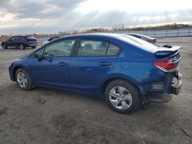 19XFB2F59EE209612 - 2014 HONDA CIVIC LX BLUE photo 2