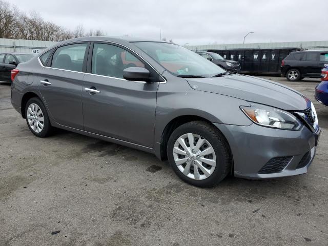 3N1AB7AP6HY234506 - 2017 NISSAN SENTRA S GRAY photo 4