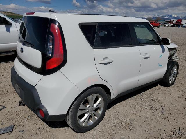 KNDJP3A51F7166815 - 2015 KIA SOUL + WHITE photo 3