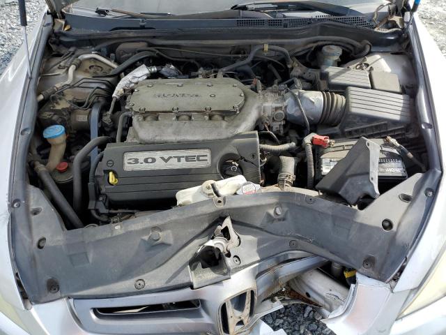 1HGCM66535A058419 - 2005 HONDA ACCORD EX SILVER photo 11