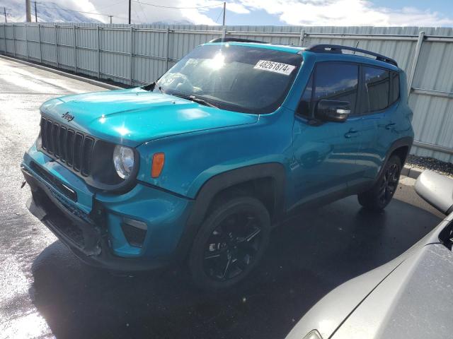 ZACNJDE17NPN65095 - 2022 JEEP RENEGADE ALTITUDE BLUE photo 1