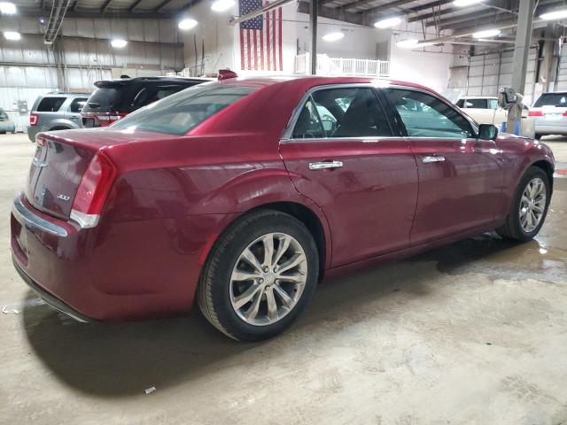 2C3CCAKG6JH282196 - 2018 CHRYSLER 300 LIMITED BURGUNDY photo 3