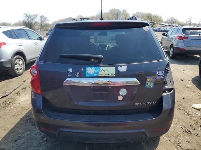 1GNALDEK4DZ102035 - 2013 CHEVROLET EQUINOX LT GRAY photo 6