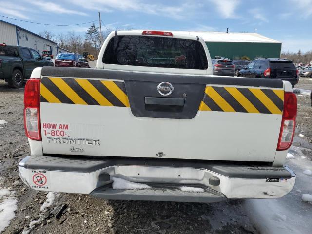 1N6BD0CT8DN747290 - 2013 NISSAN FRONTIER S WHITE photo 6