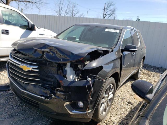 1GNEVJKW5JJ139154 - 2018 CHEVROLET TRAVERSE PREMIER BLACK photo 1