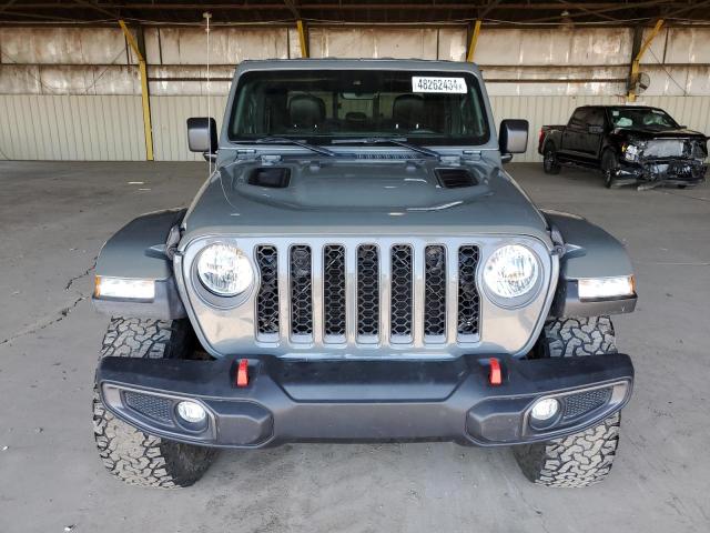 1C6JJTBG0NL154587 - 2022 JEEP GLADIATOR RUBICON GRAY photo 5