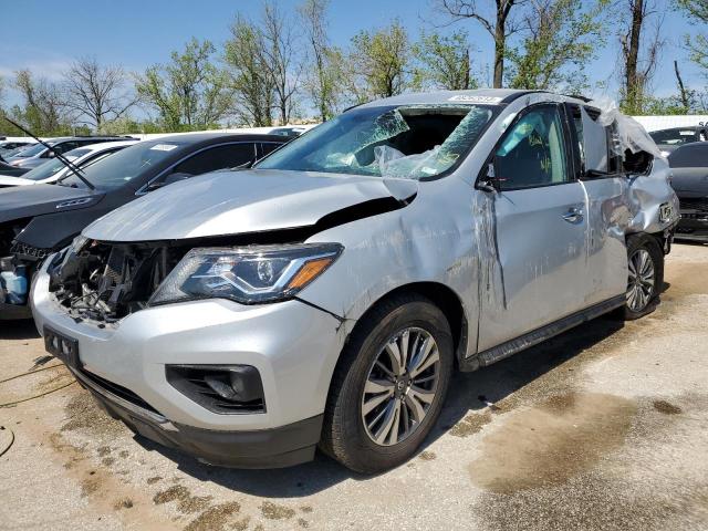 5N1DR2MN1HC613632 - 2017 NISSAN PATHFINDER S SILVER photo 1