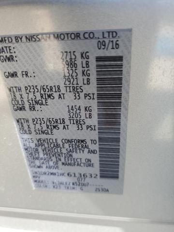 5N1DR2MN1HC613632 - 2017 NISSAN PATHFINDER S SILVER photo 14