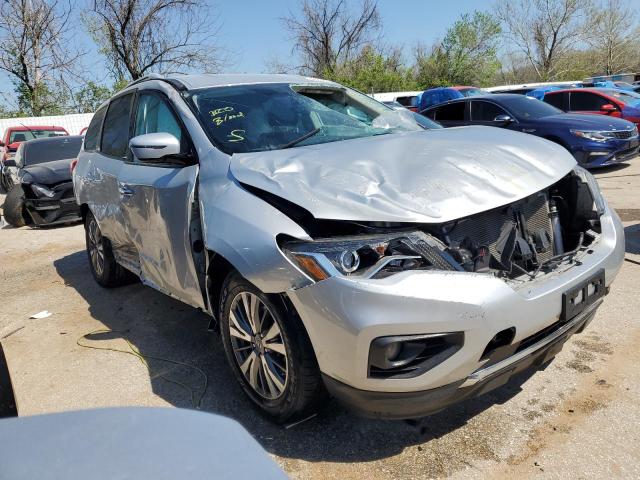 5N1DR2MN1HC613632 - 2017 NISSAN PATHFINDER S SILVER photo 4