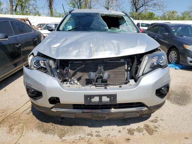 5N1DR2MN1HC613632 - 2017 NISSAN PATHFINDER S SILVER photo 5