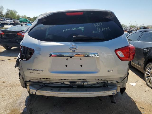 5N1DR2MN1HC613632 - 2017 NISSAN PATHFINDER S SILVER photo 6