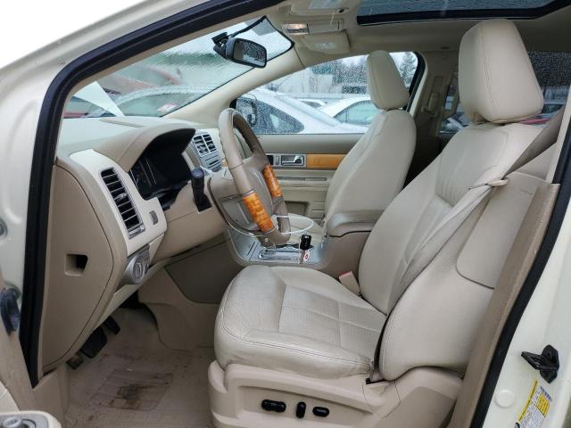 2LMDU68C47BJ27625 - 2007 LINCOLN MKX WHITE photo 7