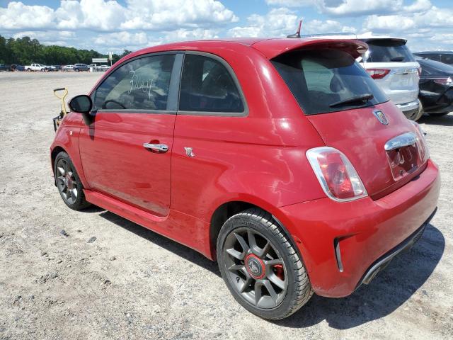 3C3CFFFHXDT648910 - 2013 FIAT 500 ABARTH RED photo 2