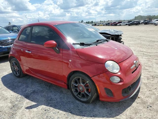 3C3CFFFHXDT648910 - 2013 FIAT 500 ABARTH RED photo 4