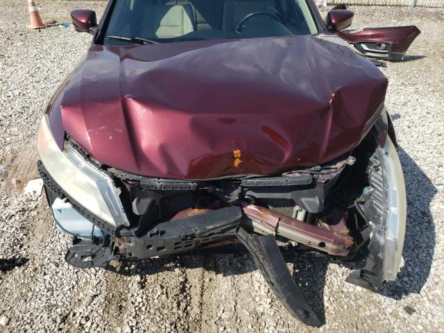5J6TF2H52EL003280 - 2014 HONDA CROSSTOUR EXL ბურგუნდია ფოტო 11