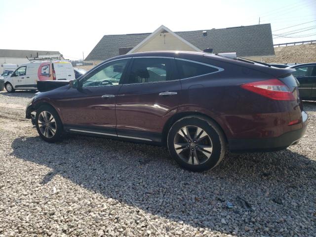 5J6TF2H52EL003280 - 2014 HONDA CROSSTOUR EXL ბურგუნდია ფოტო 2
