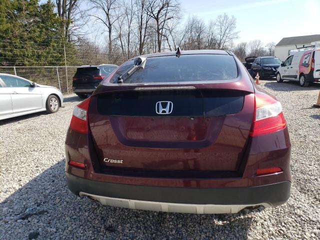 5J6TF2H52EL003280 - 2014 HONDA CROSSTOUR EXL ბურგუნდია ფოტო 6