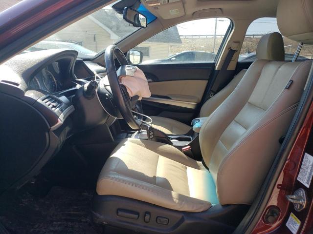 5J6TF2H52EL003280 - 2014 HONDA CROSSTOUR EXL ბურგუნდია ფოტო 7