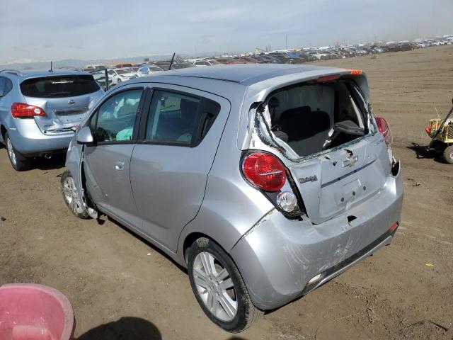 KL8CB6S9XEC524387 - 2014 CHEVROLET SPARK LS SILVER photo 2