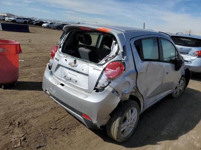 KL8CB6S9XEC524387 - 2014 CHEVROLET SPARK LS SILVER photo 3