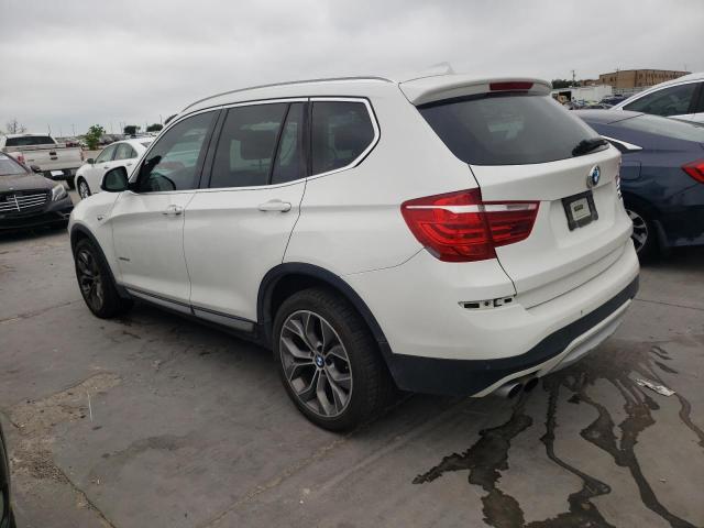 5UXWZ7C57F0F75836 - 2015 BMW X3 SDRIVE28I WHITE photo 2