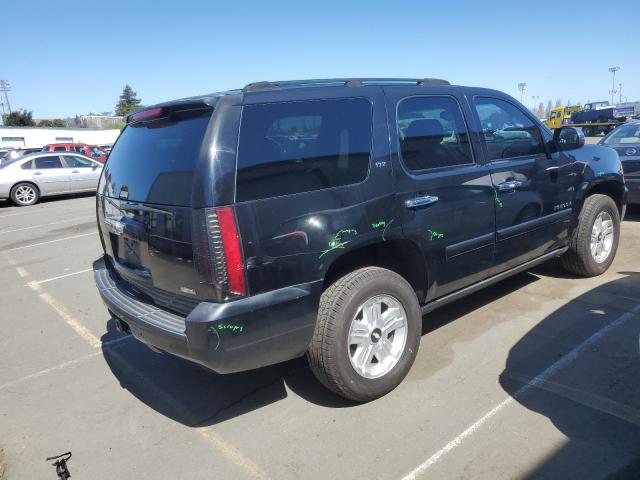 1GNFK13027R285562 - 2007 CHEVROLET TAHOE K1500 BLACK photo 3