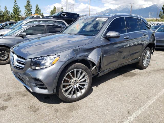 WDC0G4JB9JV066483 - 2018 MERCEDES-BENZ GLC 300 GRAY photo 1