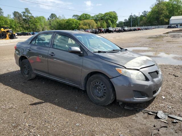 2T1BU4EE0AC527374 - 2010 TOYOTA COROLLA BASE GRAY photo 4