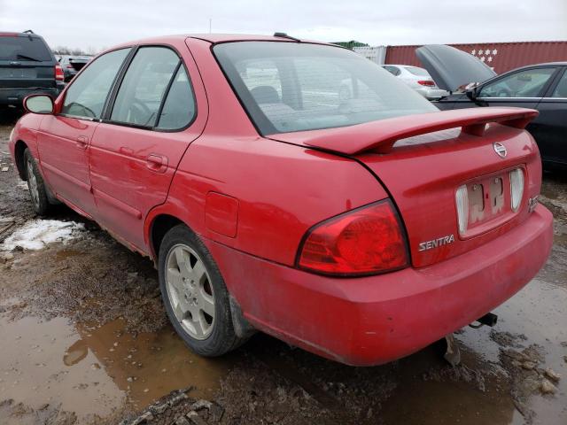 3N1CB51D95L550509 - 2005 NISSAN SENTRA 1.8 RED photo 2