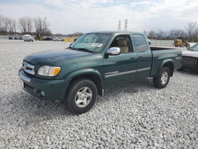 5TBBT44133S435986 - 2003 TOYOTA TUNDRA ACCESS CAB SR5 GREEN photo 1