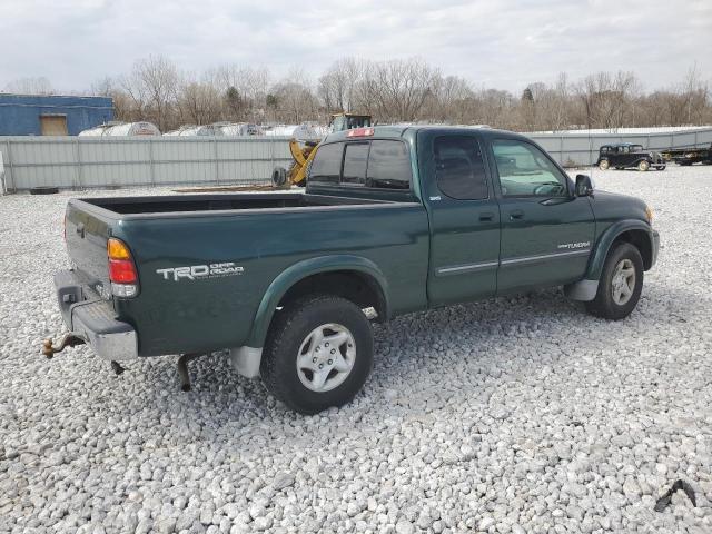 5TBBT44133S435986 - 2003 TOYOTA TUNDRA ACCESS CAB SR5 GREEN photo 3