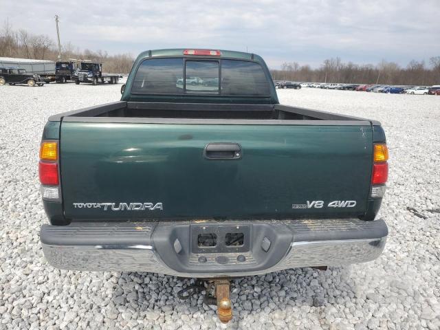 5TBBT44133S435986 - 2003 TOYOTA TUNDRA ACCESS CAB SR5 GREEN photo 6